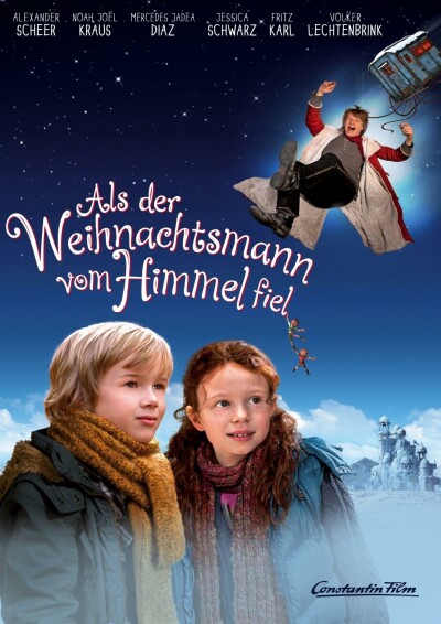 Filmplakat Als der Weihnachtsmann vom Himmel fiel